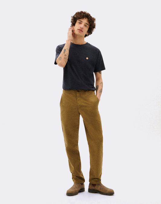 Pantalon de voyage vert olive