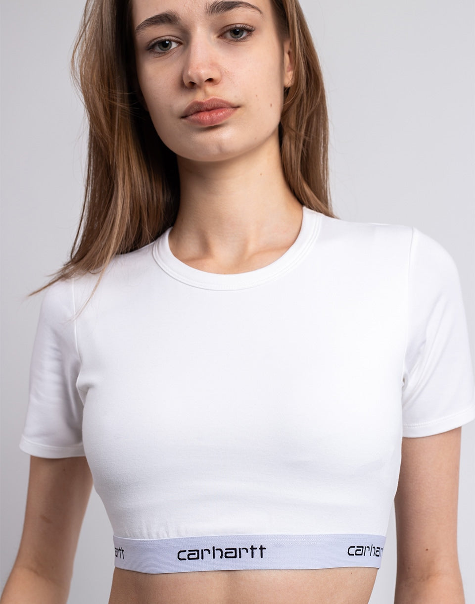 W' Script Crop Top