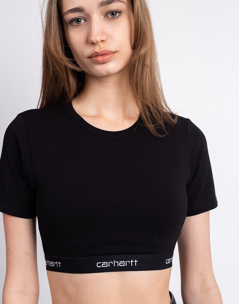 W' Script Crop Top