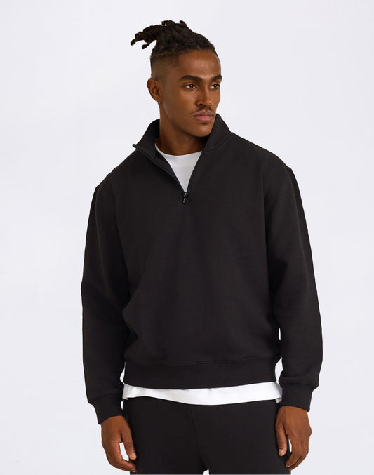 Sweat-shirt à moitié zip