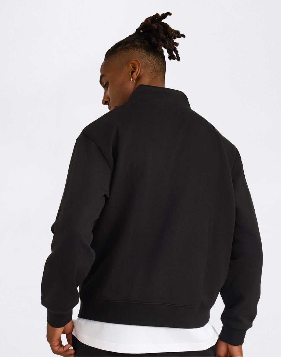 Sweat-shirt à moitié zip