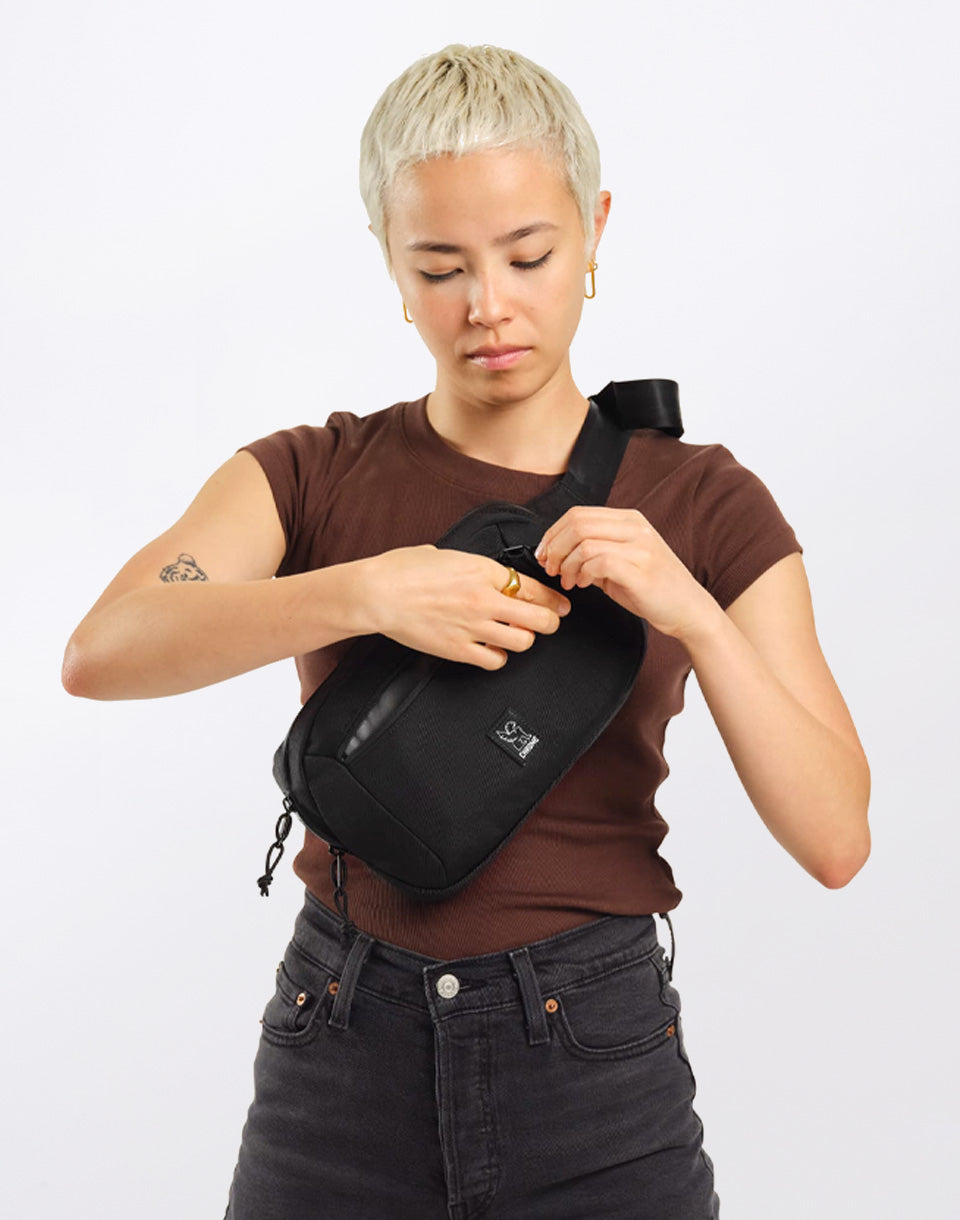 Ziptop waistpack