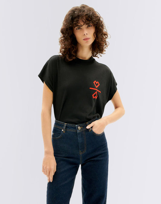 5 coeurs Volta T-shirt