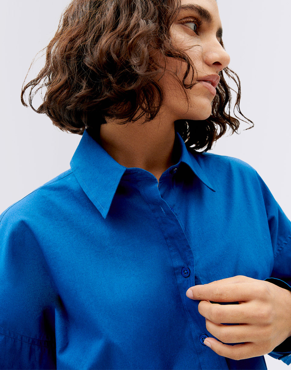 Klein Blue Carangi Blouse