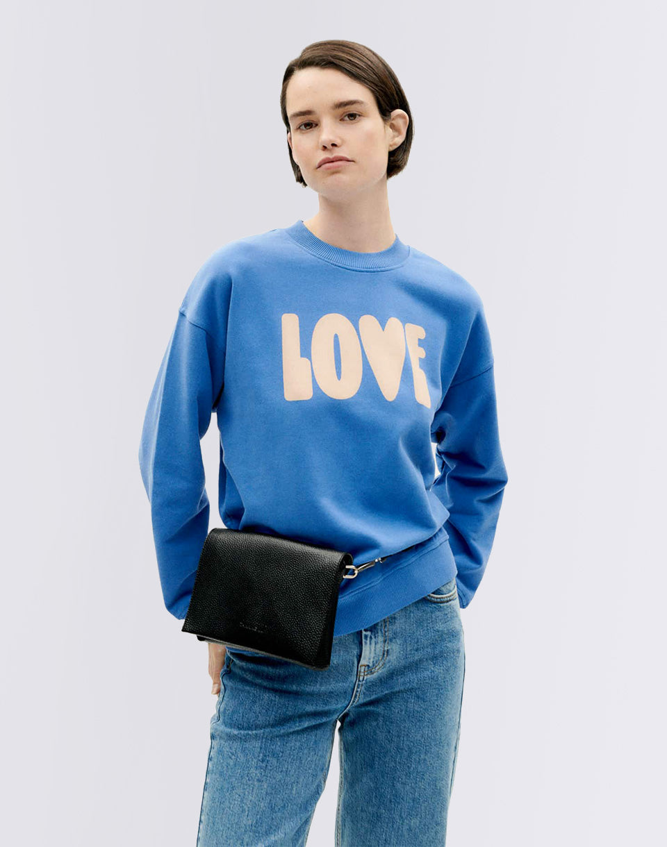 Sweat-shirt Blue Héritage Love