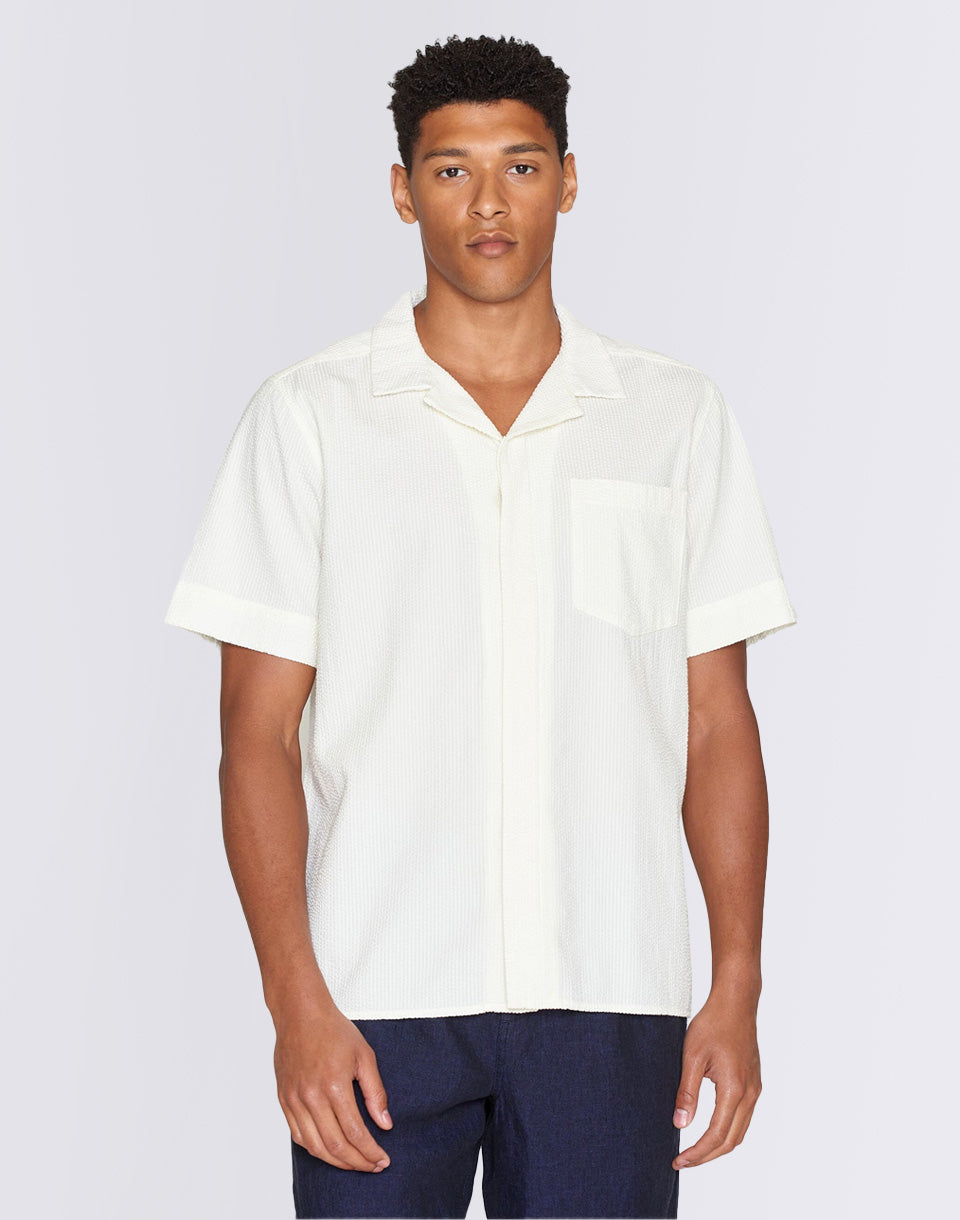 Box Short Seersucker Shirt