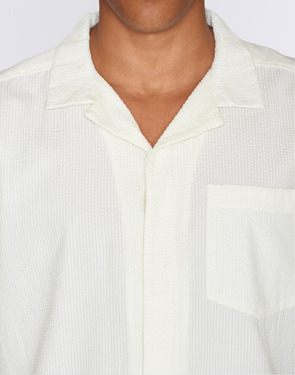 Box Short Seersucker Shirt