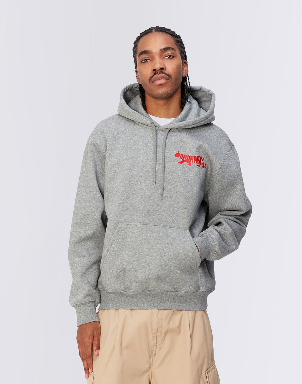 Hooded Rocky Script Sweat