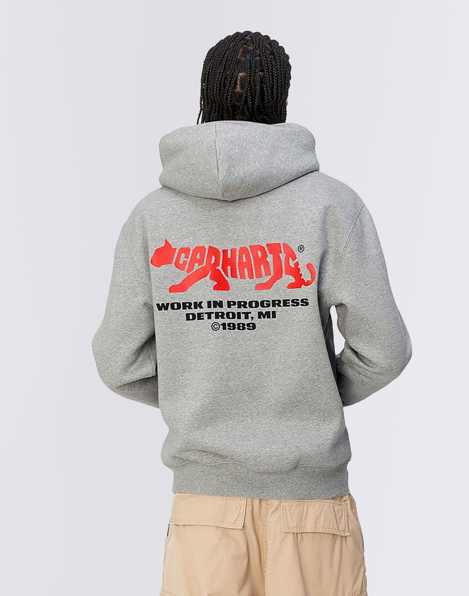 Hooded Rocky Script Sweat